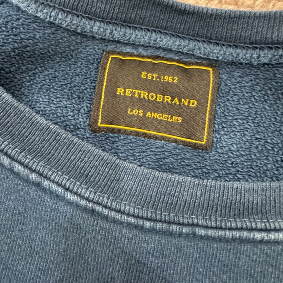 Retro Brand Sweatshirt - West Coast, Size Small - Picture 2 of 3